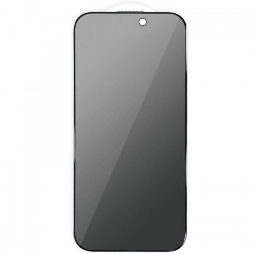 Захисне скло Privacy 5D (тех.пак) для Apple iPhone 17 / 16 Pro (6.3") Чорний