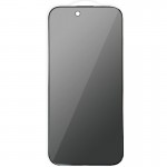 Захисне скло Privacy 5D (тех.пак) для Apple iPhone 17 Air (6.5") Чорний