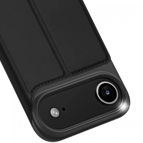 Чохол-книжка Dux Ducis з кишенею для візиток для Apple iPhone 17 Air (6.5") Чорний