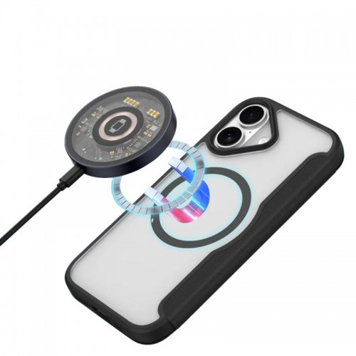 Чехол-книжка Dux Ducis Skin X Pro с MagSafe для Apple iPhone 17 (6.3") Black