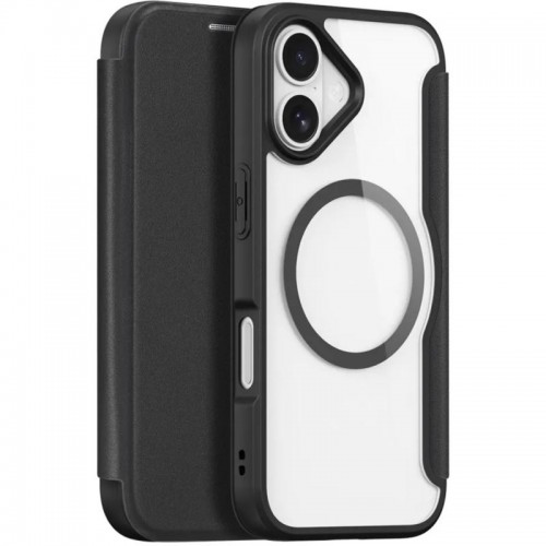 Чехол-книжка Dux Ducis Skin X Pro с MagSafe для Apple iPhone 17 (6.3") Black