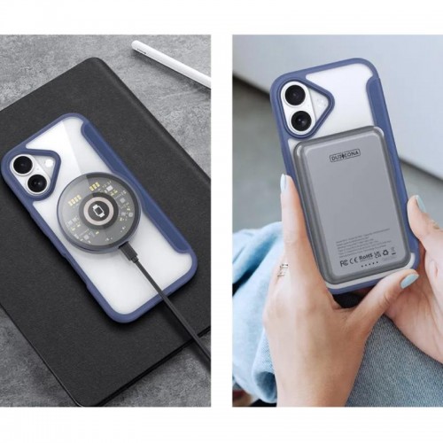 Чехол-книжка Dux Ducis Skin X Pro с MagSafe для Apple iPhone 17 (6.3") Blue