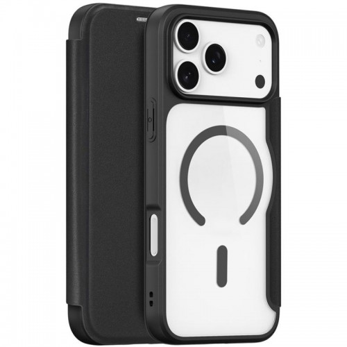 Чехол-книжка Dux Ducis Skin X Pro с MagSafe для Apple iPhone 17 Pro (6.3") Black