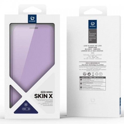 Чохол-книжка Dux Ducis Skin X Pro with MagSafe для Apple iPhone 17 Pro Max (6.9") Purple