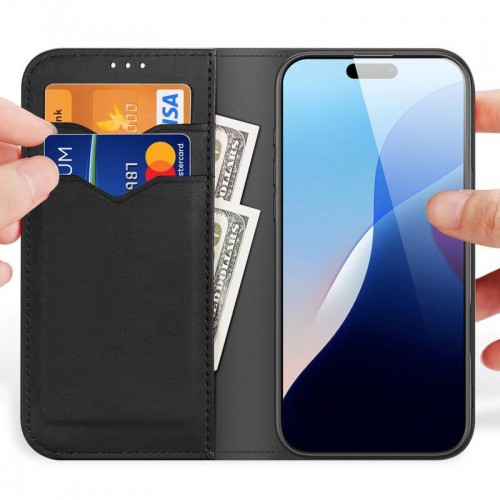 Чехол-книжка Dux Ducis Hivo для Apple iPhone 17 (6,3") Black