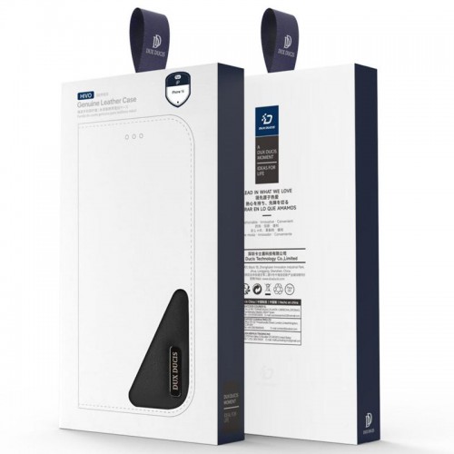 Чехол-книжка Dux Ducis Hivo для Apple iPhone 17 Pro (6.3") Черный