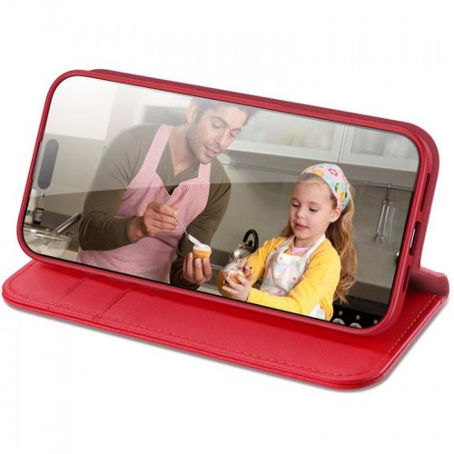 Чехол-книжка Dux Ducis Hivo для Apple iPhone 17 Pro (6.3") Красный