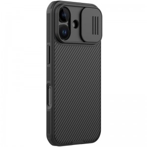 Карбонова накладка Nillkin CamShield Pro для Apple iPhone 17 (6.3") Black