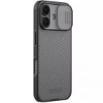 Карбонова накладка Nillkin CamShield Pro для Apple iPhone 17 (6.3") Transparent black