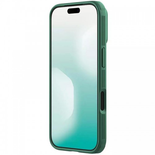 Карбонова накладка Nillkin CamShield Pro для Apple iPhone 17 Pro (6.3") Deep Green