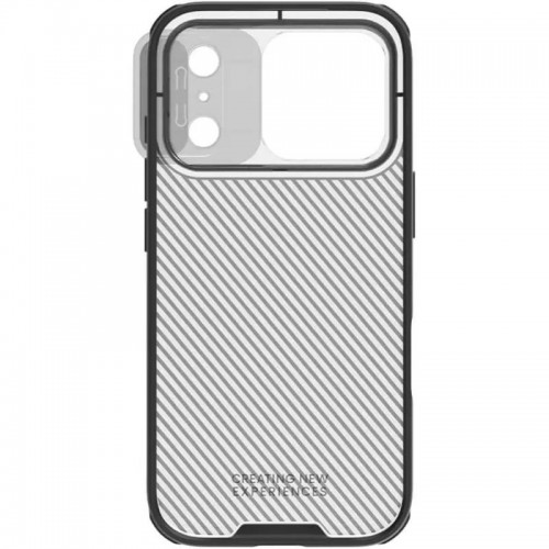 Карбонова накладка Nillkin CamShield Pro для Apple iPhone 17 Pro Max (6.9") Transparent black