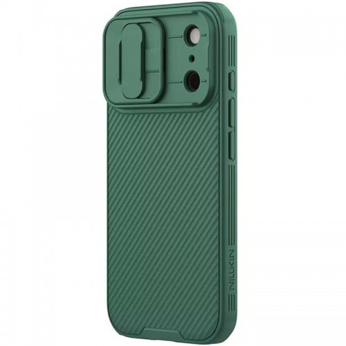 Карбонова накладка Nillkin CamShield Pro для Apple iPhone 17 Pro Max (6.9") Deep Green