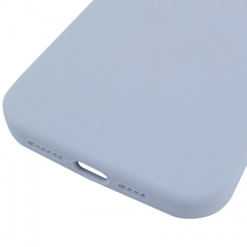 Чохол Silicone Case (AA) Logo with MagSafe для Apple iPhone 11 (6.1") Блакитний / Lilac Blue