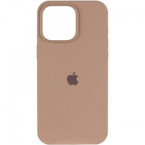 Чехол Silicone Case (AA) Logo with MagSafe для Apple iPhone 11 Pro (5.8") Бежевый / Desert Gold