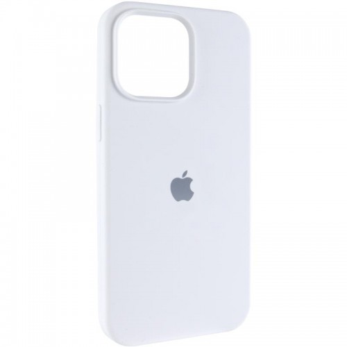 Чехол Silicone Case (AA) Logo с MagSafe для Apple iPhone 11 Pro (5.8") Белый / White