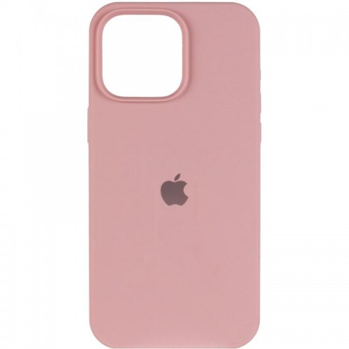 Чехол Silicone Case (AA) Logo with MagSafe для Apple iPhone 11 Pro (5.8") Розовый / Pink Sand