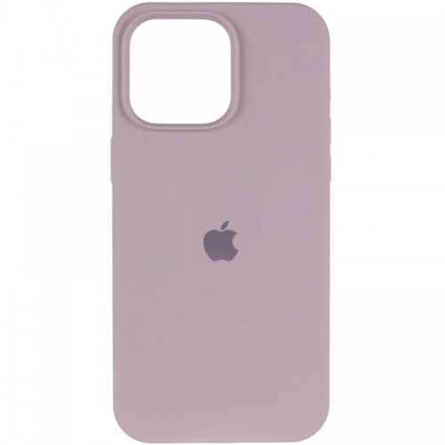 Чехол Silicone Case (AA) Logo with MagSafe для Apple iPhone 11 Pro (5.8") Серый / Lavender