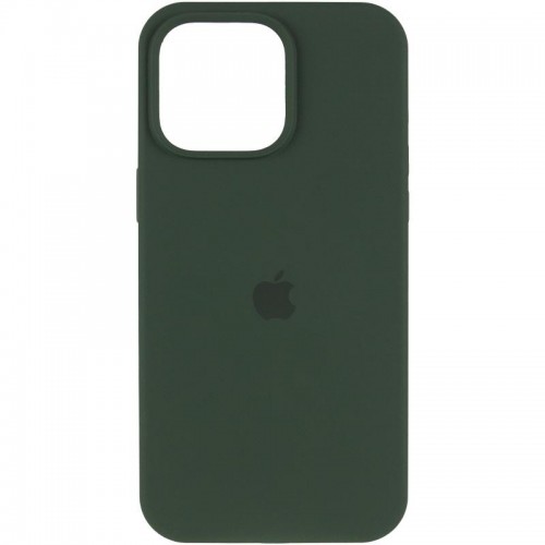 Чехол Silicone Case (AA) Logo with MagSafe для Apple iPhone 11 Pro Max (6.5") Зелёный / Cyprus Green