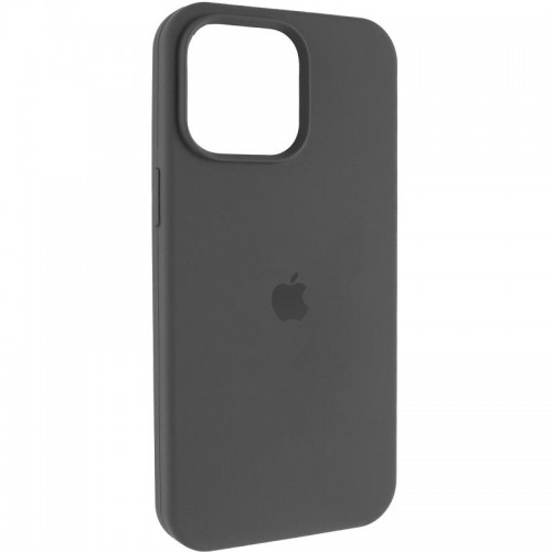 Чехол Silicone Case (AA) Logo with MagSafe для Apple iPhone 11 Pro Max (6.5") Серый / Dark Gray
