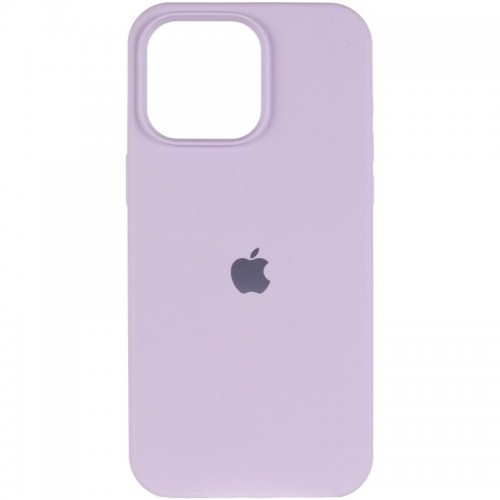 Чохол Silicone Case (AA) Logo with MagSafe для Apple iPhone 11 Pro Max (6.5") Бузковий / Lilac