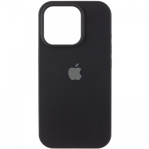 Чохол Silicone Case (AA) Logo with MagSafe для Apple iPhone 11 Pro Max (6.5") Чорний / Black