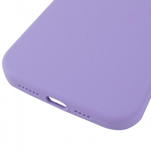 Чехол Silicone Case (AA) Logo with MagSafe для Apple iPhone 13 Pro (6.1") Сиреневый / Dasheen