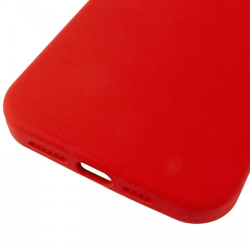 Чохол Silicone Case (AA) Logo with MagSafe для Apple iPhone 15 Pro Max (6.7") Червоний / Red