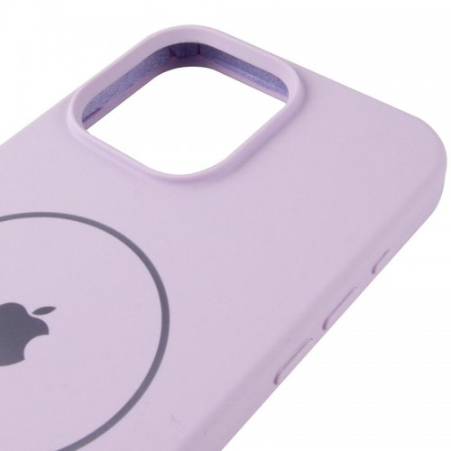 Чохол Silicone Case Full Protective (AA) V2 with MagSafe для Apple iPhone 11 Pro Max (6.5") Бузковий / Lilac