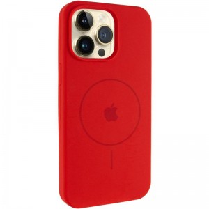 Чохол Silicone Case Full Protective (AA) V2 with MagSafe для Apple iPhone 13 Pro Max (6.7") Червоний / Red