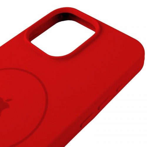 Чохол Silicone Case Full Protective (AA) V2 with MagSafe для Apple iPhone 13 Pro Max (6.7") Червоний / Red