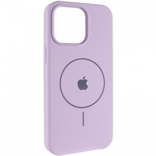 Чохол Silicone Case Full Protective (AA) V2 with MagSafe для Apple iPhone 14 (6.1") Бузковий / Lilac