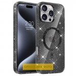 Чохол TPU Eclipse Sparkle (MagFit) для Apple iPhone 16e (6.1") Black