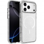 Чохол TPU Eclipse Sparkle (MagFit) для Apple iPhone 17 Pro (6.3") Clear