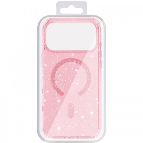 Чохол TPU Eclipse Sparkle (MagFit) для Apple iPhone 17 Pro (6.3") Pink