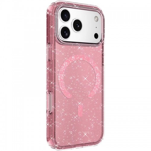 Чохол TPU Eclipse Sparkle (MagFit) для Apple iPhone 17 Pro Max (6.9") Pink