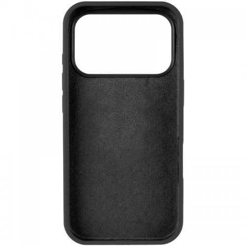 Чехол Silicone Case Full Protective (AA) NO LOGO для Apple iPhone 17 Pro Max (6.9") Черный / Black