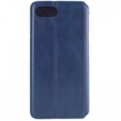 Шкіряний чохол-книжка GETMAN Cubic (PU) для Apple iPhone 7 / 8 / SE (2020) (4.7") Синій