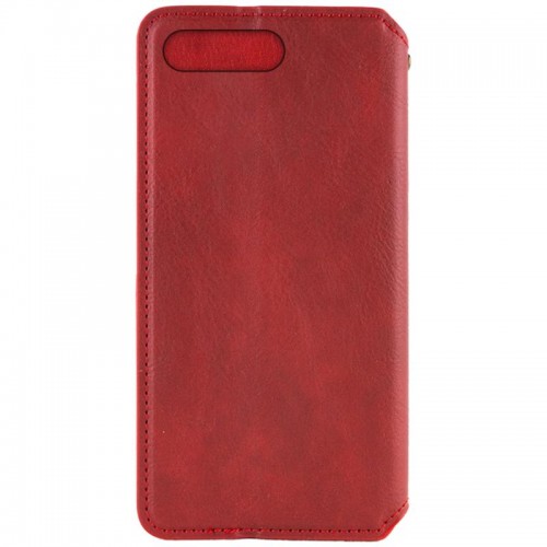 Шкіряний чохол-книжка GETMAN Cubic (PU) для Apple iPhone 7 plus / 8 plus (5.5") Червоний