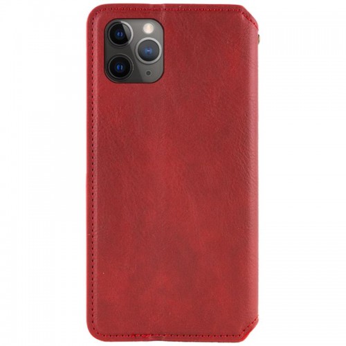 Шкіряний чохол-книжка GETMAN Cubic (PU) для Apple iPhone 11 Pro (5.8") Червоний