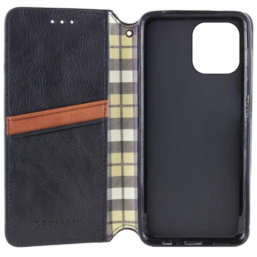 Шкіряний чохол-книжка GETMAN Cubic (PU) для Apple iPhone 11 Pro (5.8") Чорний