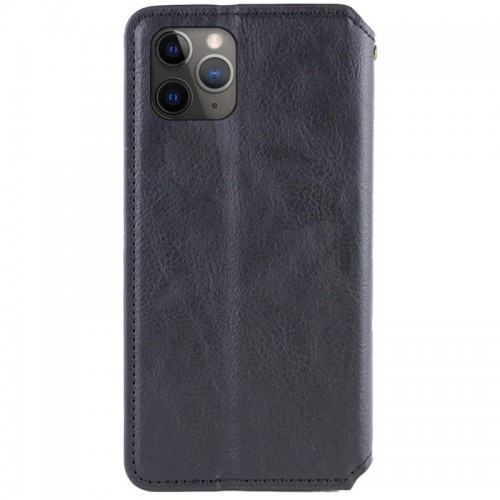 Шкіряний чохол-книжка GETMAN Cubic (PU) для Apple iPhone 12 Pro / 12 (6.1") Чорний