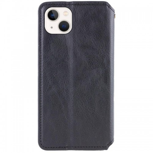 Шкіряний чохол-книжка GETMAN Cubic (PU) для Apple iPhone 13 (6.1") Чорний