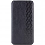 Шкіряний чохол-книжка GETMAN Cubic (PU) для Apple iPhone 13 Pro Max (6.7") Чорний