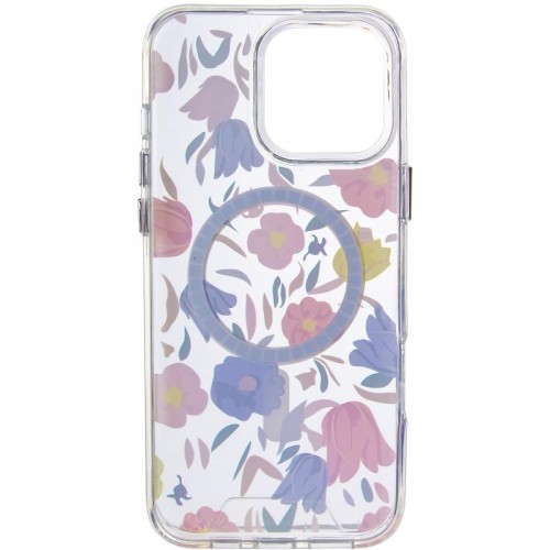 TPU+PC чохол Clear Garden with MagSafe для Apple iPhone 16 Pro (6.3") Tropical Art