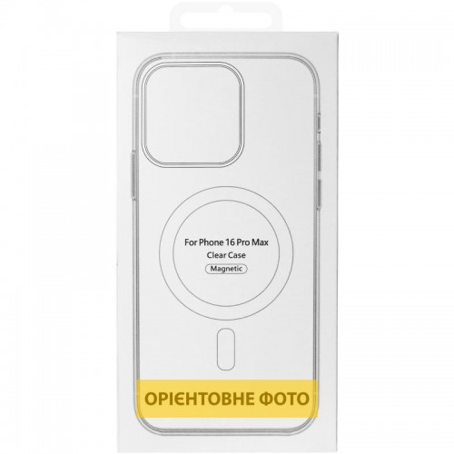 TPU+PC чохол Clear Garden with MagSafe для Apple iPhone 17 (6.3") Blue Blossom