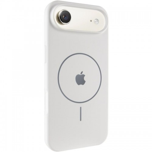 Чехол Silicone Case Full Protective (AA) V2 с MagSafe для Apple iPhone 17 Air (6.5") Белый / White