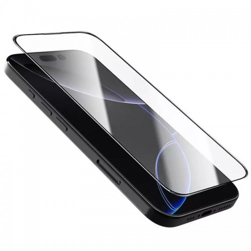 Защитное стекло Nillkin (CP+PRO) для Apple iPhone 16 Plus (6.7") (+ аппликатор) Черный