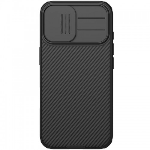 Карбонова накладка Nillkin CamShield Pro Magnetic для Apple iPhone 17 (6.3") Black