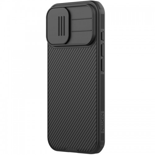 Карбонова накладка Nillkin CamShield Pro Magnetic для Apple iPhone 17 (6.3") Black