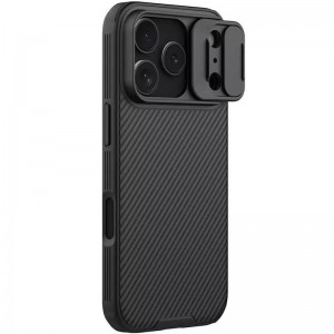 Карбонова накладка Nillkin CamShield Pro Magnetic для Apple iPhone 17 Pro (6.3") Black